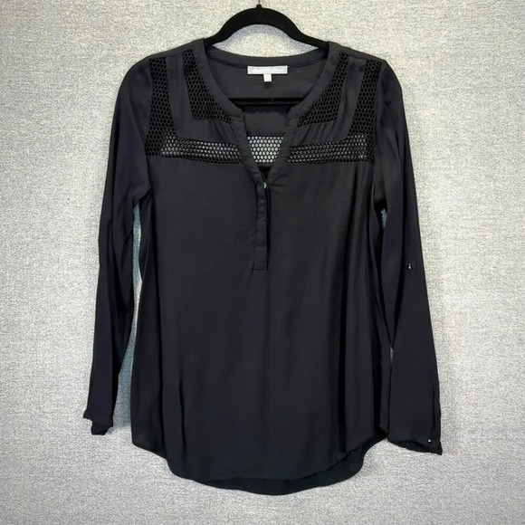 Daniel Rainn Tops - Daniel Rainn Black Long Sleeve Blouse Top Size Small